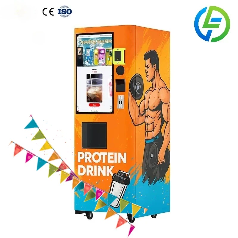 The Nutrition Fitness - カスタマイズ可能な自動プロテインシェイク販売機 スマートタッチスクリーンセルフサービスフィットネス栄養ディスペンサー