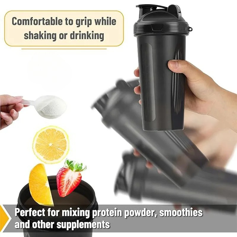 600ml シェイカーボトル 20 オンス プロテインシェイ - Nutrition And Fitness のレビューと価格