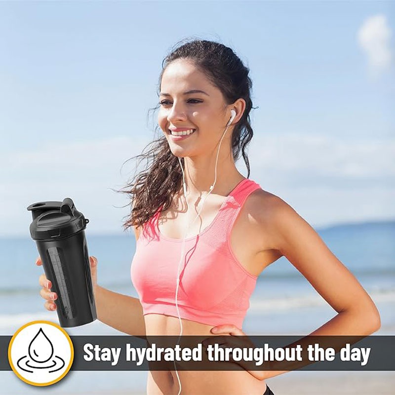 600ml シェイカーボトル 20 オンス プロテインシェイ - Nutrition And Fitness のレビューと価格