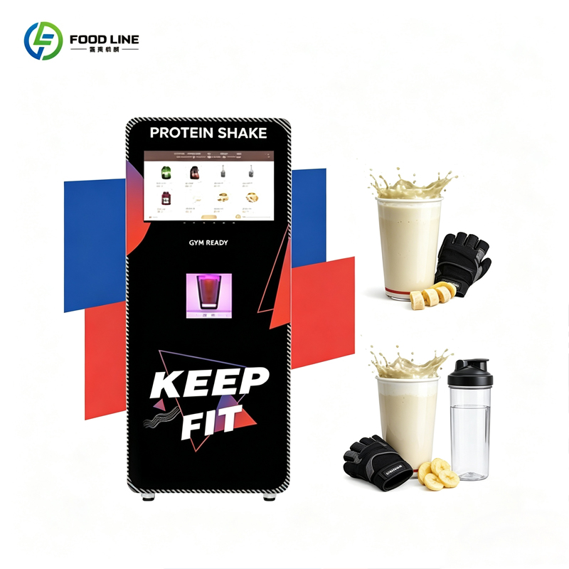 ジム用フィットネスプロテインシェイク自動販売機、セルフサービ - Nutrition Fitness Equipment のレビューと価格