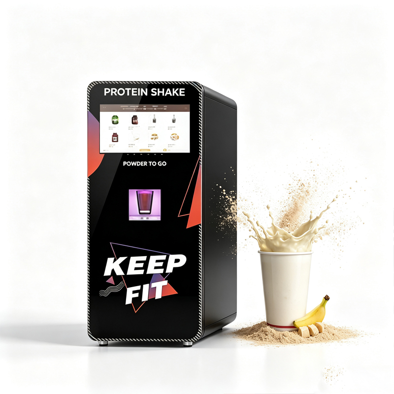 ジム用フィットネスプロテインシェイク自動販売機、セルフサービ - Nutrition Fitness Equipment のレビューと価格