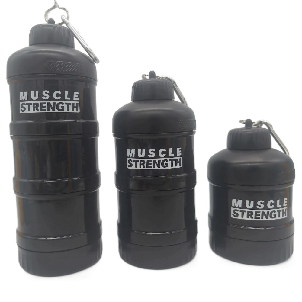 登山用バックル付きポータブルプロテインパウダーボックス,ファ - Nutrition And Fitness のレビューと価格