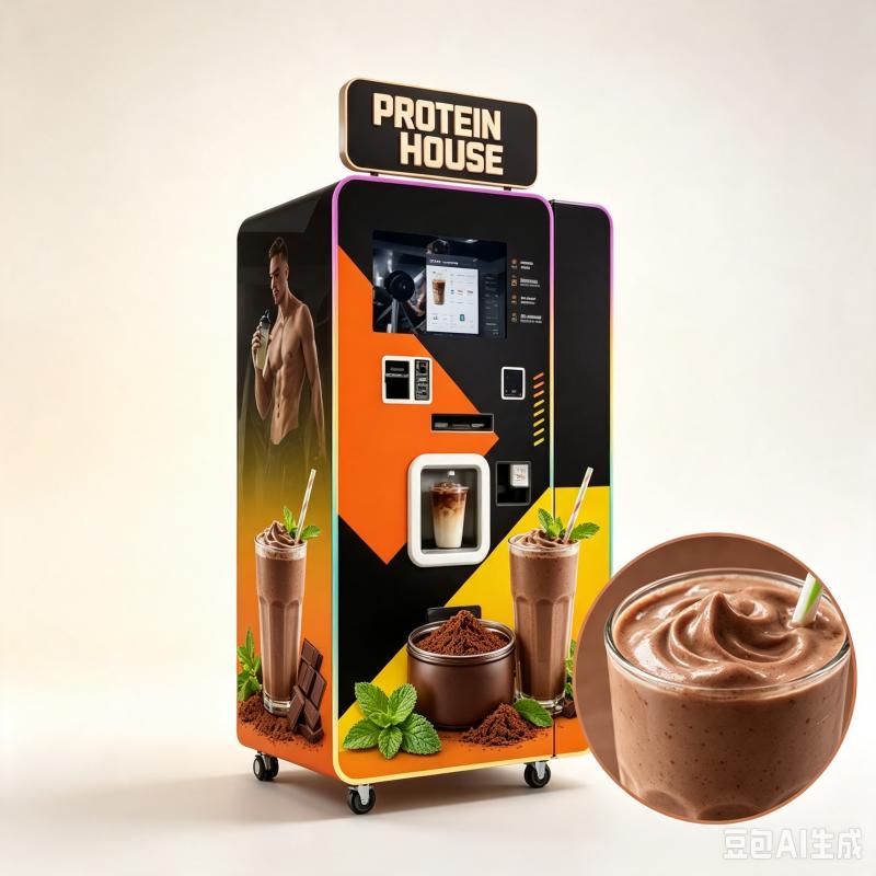 プロテインシェイク自動販売機　カスタマイズスマート栄養ドリン - Nutrition Fitness Gym のレビューと価格