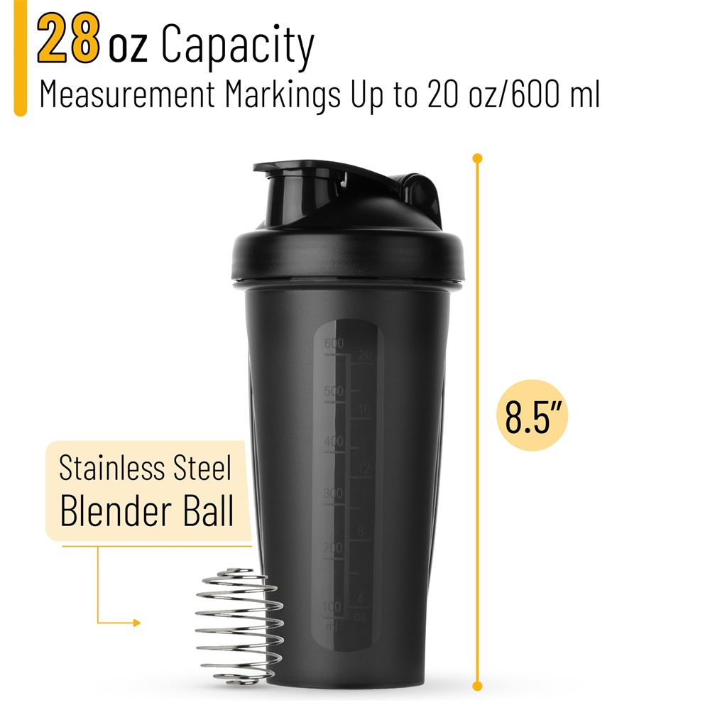 ポータブル 1pc プロテインシェーカー 600ml フィッ - Nutrition And Fitness のレビューと価格